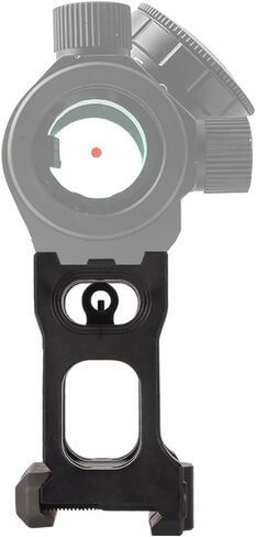 Red Dot Riser Mount，2" High Picatinny Riser Mount fit for H1 H2 T1 T2 Optic Sights Built-in Backup Iron Sights with Wrench in Saudi Arabia