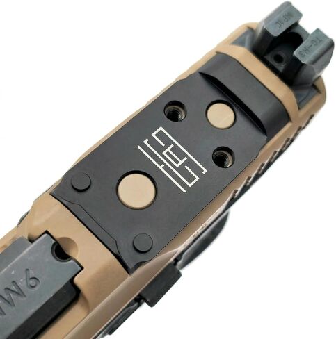 لوحة محول TSA® لـ S&W® M&P® M2.0 C.O.R.E.2 - RMSc® Footprint - تناسب Holosun® 407K 507K EPS Carry Shield RMSc Romeo Zero - النوع الثالث من الألومنيوم الصلب - مسامير وأداة متضمنة in Kuwait