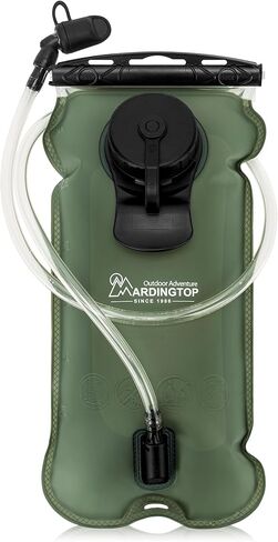 Mardingtop Hydration Bladder, 3L Leak Proof Water Reservoir Military Hydration Pack for Hiking Biking Cycling Running Climbing Camping in Saudi Arabia