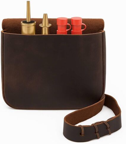 Muzzle-Loaders™ Leather Possibles Bag - Leather Muzzleloaders Shooting Bag - MZ1202 in Saudi Arabia
