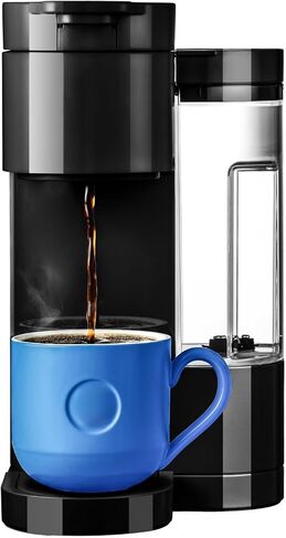 KeurigK K-Express Essentials Single-Serve KCup Pod Coffee Maker 3 Cup Sizes Fast Fresh Brew 30oz Removable Water Reservoir Travel Mug Friendly Maintenance Alert Space-Saving (Seafoam Green) in Saudi Arabia