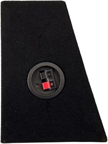 Pro 8" Dual Wedge Speaker Enclosure-Black in Saudi Arabia