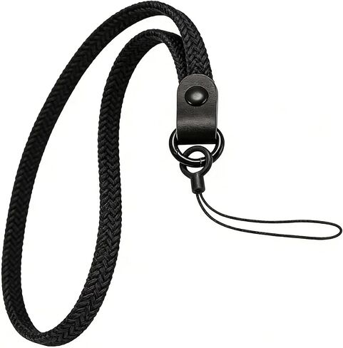 Elastic Nylon Wrist Lanyard for AirPods Case, Anti-Lost Strap for AirPods 1/2/3/Pro/Pro 2 Charging Case, Multi-Functional Wrist Strap for Phones Keys Cameras Small Gadgets, Black in Saudi Arabia