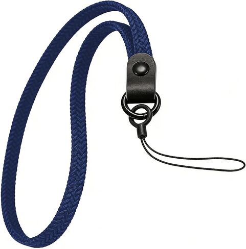 Elastic Nylon Wrist Lanyard for AirPods Case, Anti-Lost Strap for AirPods 1/2/3/Pro/Pro 2 Charging Case, Multi-Functional Wrist Strap for Phones Keys Cameras Small Gadgets, Black in Saudi Arabia