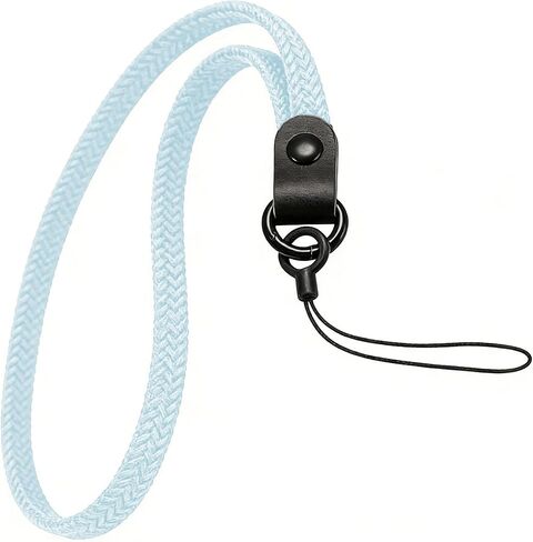 Elastic Nylon Wrist Lanyard for AirPods Case, Anti-Lost Strap for AirPods 1/2/3/Pro/Pro 2 Charging Case, Multi-Functional Wrist Strap for Phones Keys Cameras Small Gadgets, Black in Saudi Arabia