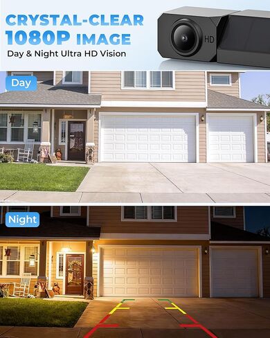 كاميرا احتياطية لاسلكية تعمل بالطاقة الشمسية، شاشة DVR 5 بوصات 1080 بيكسل، كاميرا احتياطية للتركيب لمدة دقيقتين بدون أسلاك، بطارية 4800 مللي أمبير في الساعة، إشارة ثابتة، كاميرا عكسية مقاومة للماء IP69K للسيارة، سيارات الدفع الرباعي، البيك أب، الشاحنة، ال in Kuwait