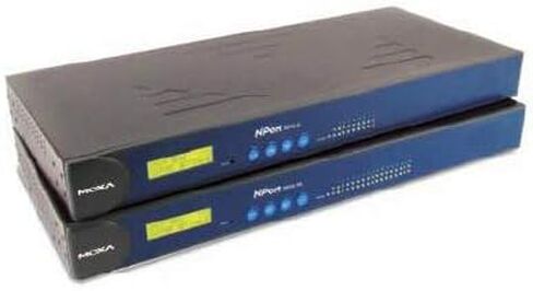Moxa 16 Port Device Server, 10/100M Ethernet, RS-422/485, RJ-45 8pin, 15KV ESD, 100V or 240V in Saudi Arabia