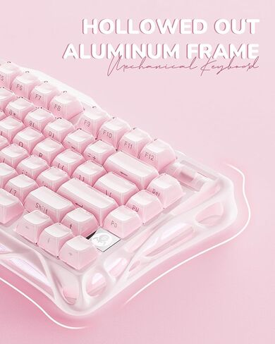 GravaStar Mercury K1 Keyboard & M1 Pro Mouse - Sakura Pink in Saudi Arabia