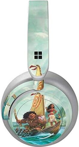 Skinit Decal Audio Skin Compatible with Surface Headphones - Officially Licensed Disney Princess Moana and Maui Set Sail Design in Saudi Arabia