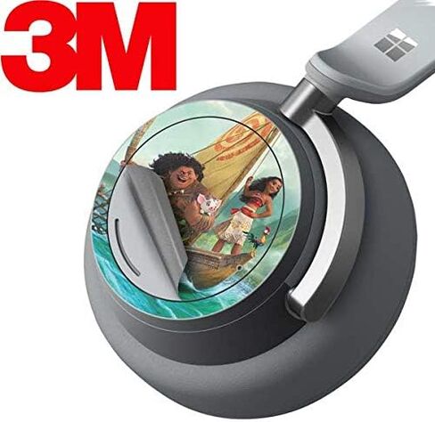 Skinit Decal Audio Skin Compatible with Surface Headphones - Officially Licensed Disney Princess Moana and Maui Set Sail Design in Saudi Arabia