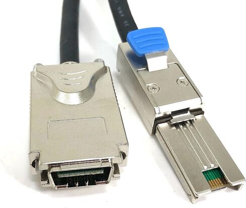 موصلات مايكرو ميني SAS إلى Infiniband SAS خارجية (SFF-8088 إلى SFF-8470) 1 متر (M03-1320) in Saudi Arabia