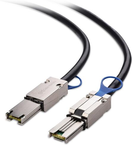Cable Matters كابل Mini SAS خارجي إلى كابل SAS خارجي صغير (SFF-8088) 6.6 قدم، 2 متر in Saudi Arabia