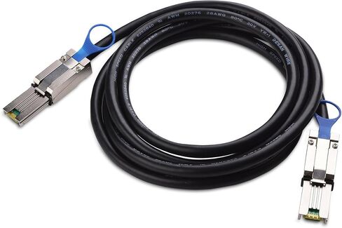 Cable Matters كابل Mini SAS خارجي إلى كابل SAS خارجي صغير (SFF-8088) 6.6 قدم، 2 متر in Saudi Arabia
