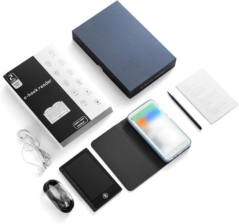 5 inch E Reader with Handwriting Board, HD Screen for Reading Novels Books Comics, with Technology and Non Reflective Screen, Includes Earphones and 5MP Camera in Saudi Arabia