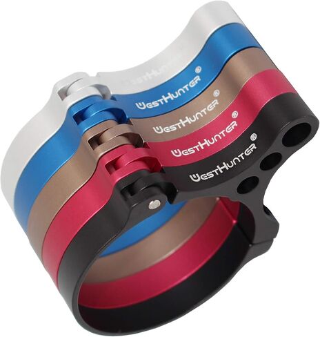 عتلات رمي ​​WestHunter Optics Riflescope Switchview | 3 مقاسات (42 مم / 44 مم / 46 مم)، نوعين، 5 ألوان in Kuwait