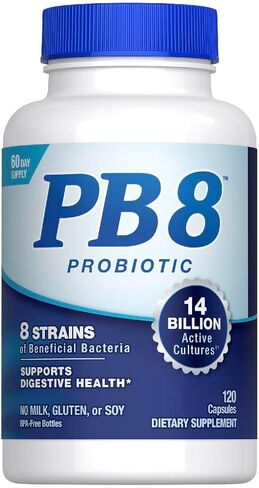 التغذية الآن Pb8 اسيدوفيلوس، الأصلي، 120 العد in Kuwait