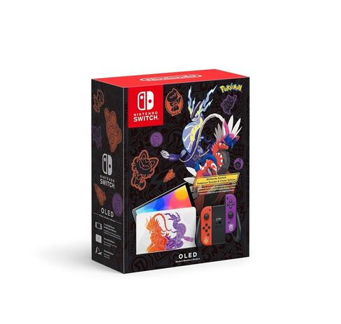 Nintendo Switch – OLED Model Pokemon Scarlet and Violet Limited Edition (Renewed) in Saudi Arabia
