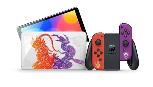 Nintendo Switch – إصدار OLED من طراز Pokemon Scarlet وViolet Limited Edition (متجدد) in Saudi Arabia