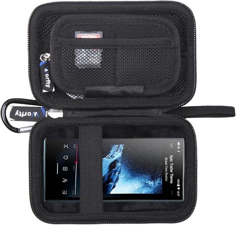 Case for JadeAudio/FiiO JM21 Android 13 Hi-Res Music Player MP3 - Travel Carrying Storage Bag (Black) in Saudi Arabia