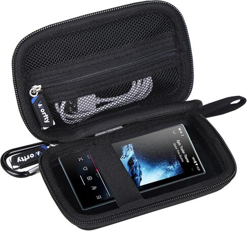 Case for JadeAudio/FiiO JM21 Android 13 Hi-Res Music Player MP3 - Travel Carrying Storage Bag (Black) in Saudi Arabia