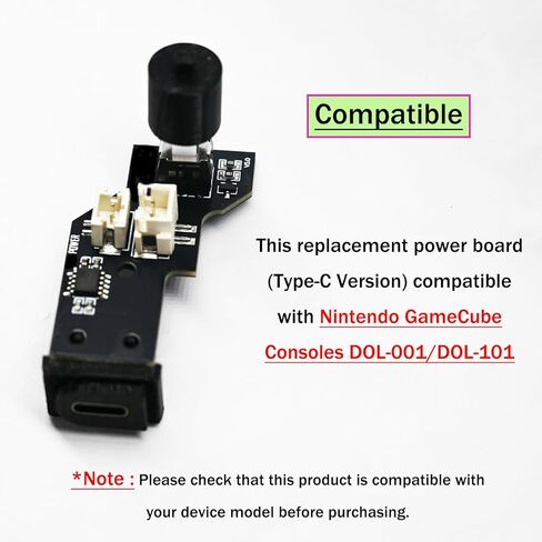 Type-C PSU Power Board Compatible with Nintendo GameCube Console Power Supply Board Replacement for NGC Power Board in Saudi Arabia
