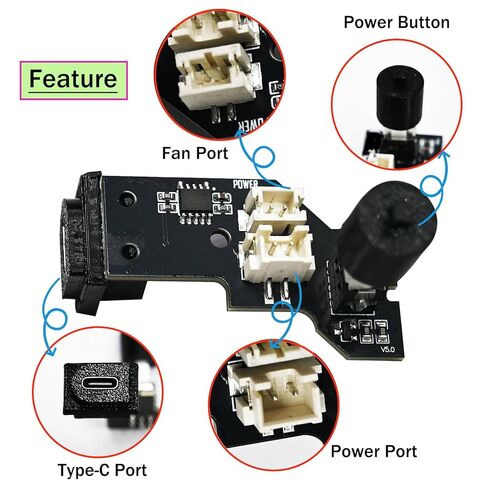 Type-C PSU Power Board Compatible with Nintendo GameCube Console Power Supply Board Replacement for NGC Power Board in Saudi Arabia