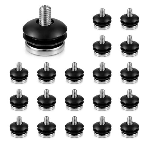 20 Pcs 3.5 inch Hard Drive Screws SSD Screws with Shock Absorption Rubber Washer Kit Shockproof Hard Drive Mounting Screw for Disk Drives Mounting Accessories PC Computer Chassis Case 3.5'' HDD S in Saudi Arabia