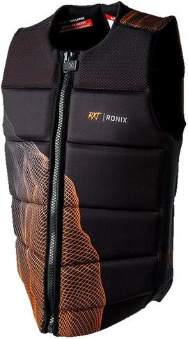 Ronix RXT - CE Approved Impact Vest - Electro Orange/Black in Saudi Arabia