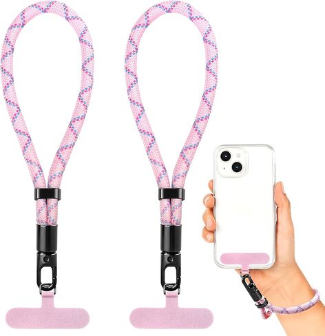 Phone Wrist Strap Hand Lanyard with LifetimeWarranty, Universal Adjustable Nylon Cell Phone String Holder Compatible with apple iPhone & Samsung,Anti-Drop Safety for Key Wallet Camera in Saudi Arabia