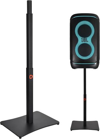حامل مكبر صوت أرضي عالمي لـ JBL Partybox 520/100/110/120/310/320/Stage 320، ارتفاع قابل للتعديل بحد أقصى إلى 34.37 بوصة لـ JBL PartyBox، حامل مكبر صوت محيطي مع إدارة الكابلات in Kuwait