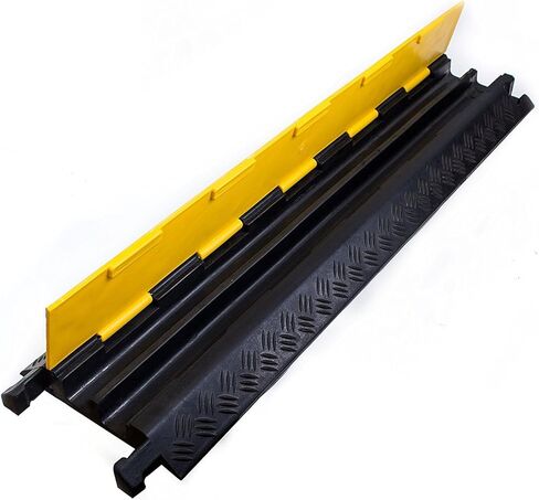 Troy Safety Rubber Cable Protectors | Rubber Speed Bump (1 Piece, 5-Channel) in Saudi Arabia