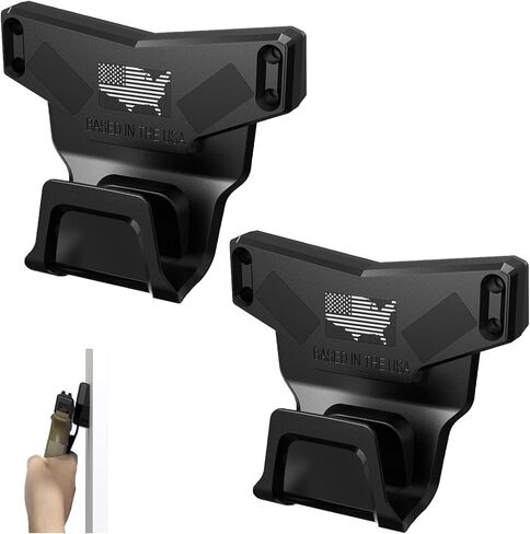 Magnetic Gun Mount for Car & Truck - Gun Holder for Pistol, Shotgun & Revolver, Up to 15 LBS with Trigger Guard Protection, Conceal in Desks, Safes & Walls in Saudi Arabia