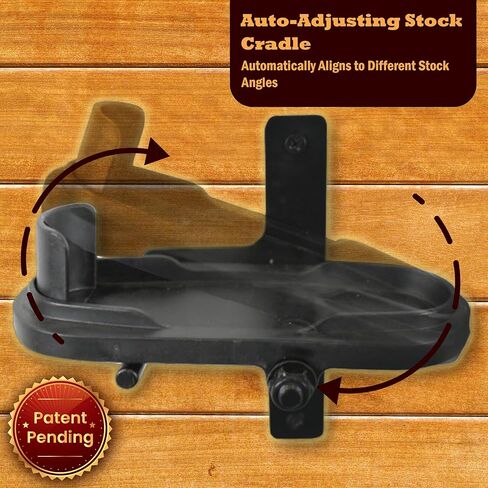 Rush Creek Creations Adjustable Metal 1-Gun Wall Rack – Wall Mounted Rifle & Shotgun Storage Organizer in Saudi Arabia