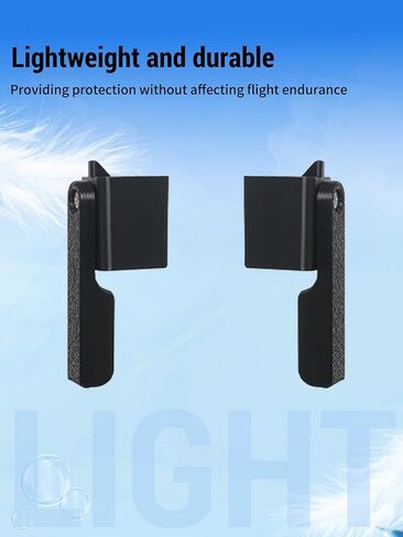 2-Pack Drone Landing Gear for Insta360 Antigravity A1, Lightweight Extension Legs Anti-Scratch Protector Bracket, Shockproof Plastic for Antigravity A1 Accessories (Black) in Saudi Arabia