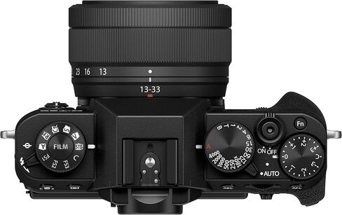كاميرا FUJIFILM X-T30 III بدون مرآة مع عدسة 13-33 مم f/3.5-6.3 (أسود) مع مجموعة مرشح عدسة UV/CPL/F 49 مم + بطاقة ذاكرة 64 جيجابايت + محفظة بطاقة الذاكرة + مجموعة تنظيف in Saudi Arabia