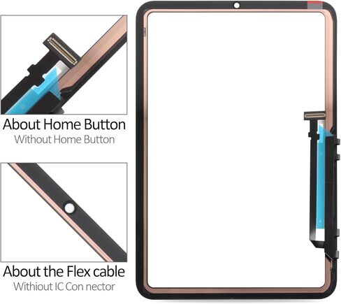 A-MIND Touch Screen Digitizer Replacement for iPad mini 6 8.3" 2021 A2567 A2568 A2569 Glass Touch Panel (LCD Not Included) with LCD Adhesive Strips Tempered Glass Protector Repair Tools in Saudi Arabia