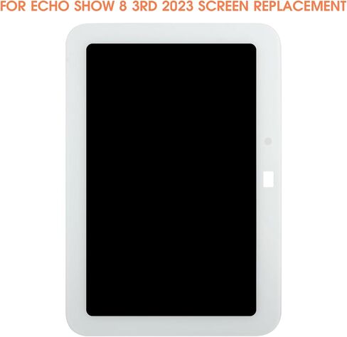LCD Display 8.8'' for Echo Show 8 3rd Gen Screen Replacement for Echo Show8 3rd Generation R85SD6 Touch Screen Digitizer Assembly with Repair Kits (White) in Saudi Arabia