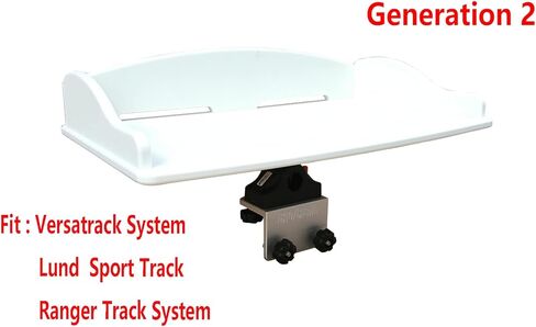 Brocraft Bait Table for 90 Degree Boat Track System/Boat Cutting Board for Versatrack Track System/Lund Sport Track/Ranger Track System in Saudi Arabia