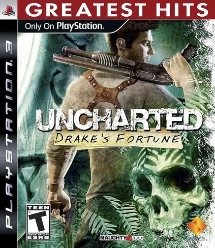 Uncharted: Drake's Fortune and DualShock 3 Bundle - Playstation 3 (Renewed) in Saudi Arabia