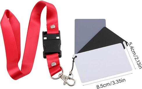 Essential 18Degree Digital Gray Card for Photographers Seekings Reliability Color Accuracy in Lighting Scenario White Balance Card in Saudi Arabia