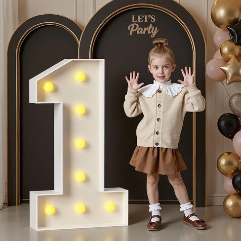 4FT Marquee Numbers 16, Large Light up Number 16 for Birthday Party Supplies, Sign, Backdrop, Happy 16th Birthday Decorations for Sweet 16 Years Old Boys Girls in Kuwait
