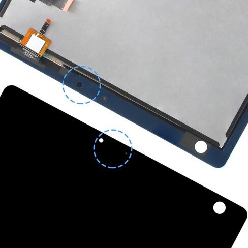 LCD Display for Echo Show 10 3rd Replacement for Echo Show10 3rd Gen 10" T4E4AT Touch Screen Digitizer Glass Full Assembly with Repair Tools in Saudi Arabia