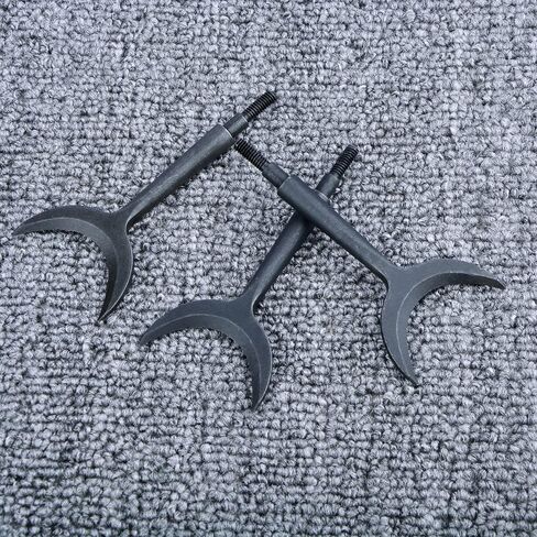 رؤوس أسهم للصيد التقليدية من Broadheads 200/300 من الحبوب المعدنية الصلبة برغي في السهم نصائح لهدف الرماية والصيد والرماية 3/6 حزمة in Kuwait