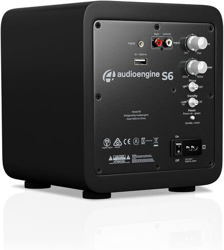 Audioengine A2+ Bluetooth Computer Speaker Bundle – Compact Desktop Speakers for PC & Laptop with S6 Subwoofer and DS1M Speaker Stands in Black in Saudi Arabia