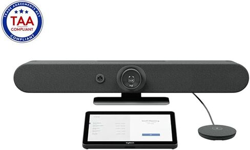 Logitech Rally Bar Mini Room Kit for Small to Medium-Sized Rooms - TAA Compliant in Saudi Arabia