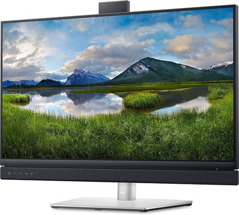 Dell 27 Video Conferencing Monitor - C2722DE with POP-UP 5MP IR Camera Dual 5W Integrated Speakers and a Dedicated Microsoft Teams Button,Gray in Saudi Arabia