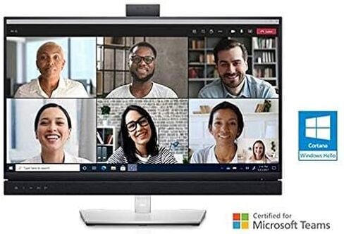 Dell 27 Video Conferencing Monitor - C2722DE with POP-UP 5MP IR Camera Dual 5W Integrated Speakers and a Dedicated Microsoft Teams Button,Gray in Saudi Arabia