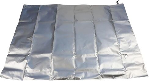 غطاء تلسكوب عاكس فضي 420D للاستخدام في الهواء الطلق، حماية من الندى والشمس، حافظة قماش أكسفورد مقاومة للماء، 39.4 × 29.5 بوصة in Kuwait