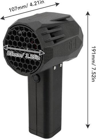 Haofy Cordless Blower 1400g Thrust 240kmh Wind Speed Carbon Fiber Air Blower for Car Detailing RV Photography Studio with 4000mAh Battery 2-Hour Fast Charge in Saudi Arabia