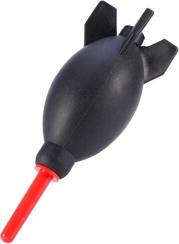 Haofy Air Blower for Camera Lens Cleaning and Keyboard - Rocket 70g 6.6 Inch with Removable Nozzle Anti Backflow Valve Tripod Base Powerful NonContact Airflow in Saudi Arabia